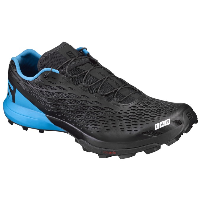 Salomon S/LAB XA AMPHIB Zapatillas Trail Running Hombre - Negras / Azules - Colombia (17690-QZKE)